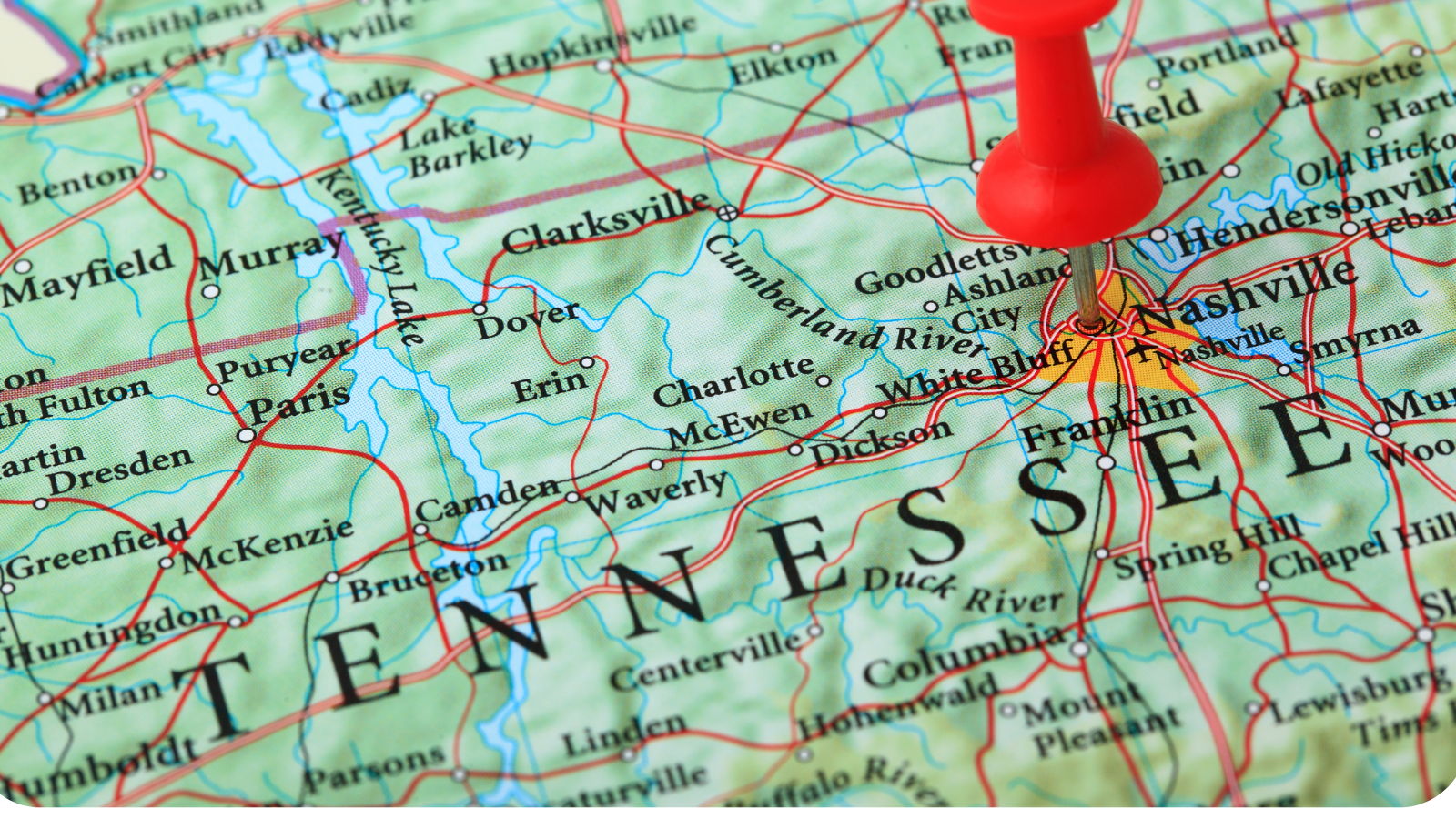 map - Think Tennessee