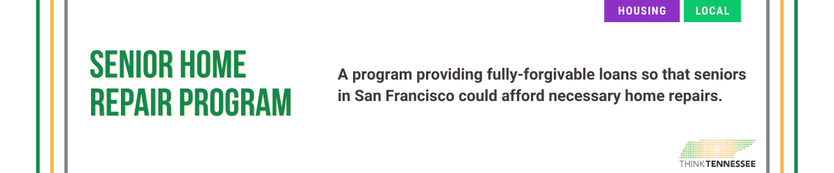 senior home repair program header - Think Tennessee